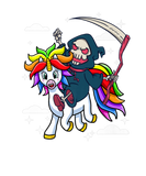 Discover Funny Unicorn Skeleton Death Unicorn Halloween For