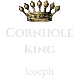 Discover Personalized Cornhole King with Crown