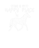 Discover This Is My Happy Place Horse Funny Horse