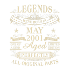 Discover Legends Were Born In May 2001 21Th Birthday Gift
