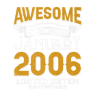 Discover Awesome Since January 2006 Vintage 16Th Birthday F