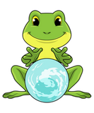 Discover Frog with Crystal ball Sweat