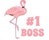 Discover #1 Boss Best Boss Flamingo Lover