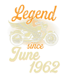 Discover Legend Since June 1962 Age 60Th Birthday Motorcycl
