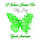 Discover Butterfly I Wear Green For My Son Fgimds Awareness