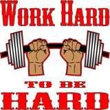 Discover Work Hard To Be Hard Barbell  #USAPatriotGraphics