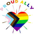 Discover Proud Ally LGBTQ Progress Pride Flag Rainbow
