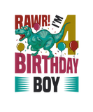 Discover Kids Birthday Trex Dinosaur 4Th Birthday Boy 4Th B