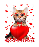 Discover Funny Munchkin Cat Heart Valentine Cat Lover