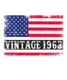 Discover Vintage 1962 Birthday 60Th American Flag For Dad N