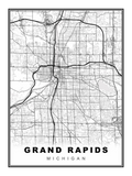 Discover Grand Rapids Map Plus Size
