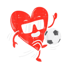 Discover Heart Playing Soccer Valentines Day Football