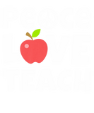 Discover Peace Love Teach Funny Back To School Teacher