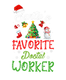 Discover Santa's Favorite Worker Funny Christmas Tree Santa