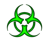 Discover Neon Green Biohazard Symbol
