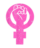 Discover Pink Feminist Symbol Women's March 2021 Equality