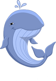 Discover I Love Whales Cute Blue Whale