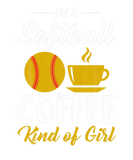 Discover I'm A Softball And Coffee Kind Of Girl Softball Ba
