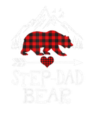Discover Step-Dad Bear , Red Buffalo Plaid Step-Dad Bear Pa