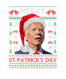 Discover Santa Joe Biden Happy St Patrick's Day Ugly Christ