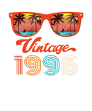 Discover Vintage 1996 - Retro Sunglasses Palm Tree Beach Bi