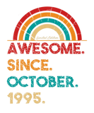 Discover 27 Year Old Awesome Since October 1995 Gifts 27Th