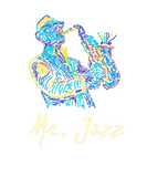 Discover Mr.Jazz - Saxophonist Jazz Musician Gift Idea Saxo