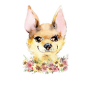 Discover Womens Chihuahua Gifts Cute Floral Dog