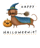 Discover Funny Halloween Dachshund Lovers Happy Halloweenie