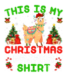 Discover Funny This Is My Christmas Pajama Alpaca Christmas