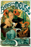 Discover Mucha Art Nouveau:  Bieres de la Meuse