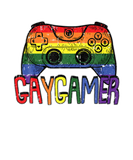 Discover Gay Gamer LGBQ Gaming Controller Rainbow Pride Fla