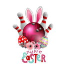 Discover Bowling Happy Easter Day Bunny Eggs Fuuny Rabbit F