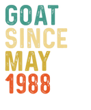 Discover 34Th Birthday 34 Years Old GOAT Since May 1988