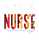 Discover Oncology Nurse Christmas Red Plaid Print RN Nurse