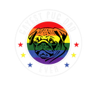 Discover Best Pug Dad Ever LGBQ Gay Pride Flag Dog Lover Al