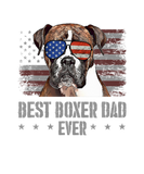 Discover Boxer Best Dog Dad Ever Retro USA American Flag