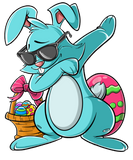 Discover Dabbing Bunny Easter