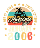 Discover Awesome Since January 2006 Vintage 16Th Birthday