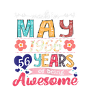 Discover Womens Made In May 1966 56 Years Being Awesome 56T