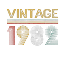 Discover Vintage 1982 40Th Birthday Gift Men Women Retro 40