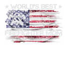 Discover Vintage USA American Flag World's Best Firefighter