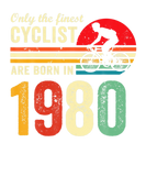 Discover Cycling biker vintage retro 1980 40th birthday- cy