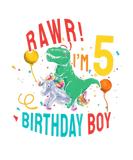 Discover Kids Rawr Im 5 Dinosaur T Rex 5Th Birthday Unicorn