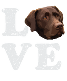 Discover I Love My Chocolate Labrador Retriever Dog Gift