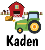 Discover Kids Personalized Farm Tractor