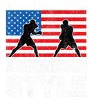 Discover America Flag American Boxing Club Vintage