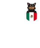 Discover Mexico Flag Black Chihuahua Dog In Pocket
