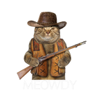 Discover Meowdy Funny Hunting Cowboy Country