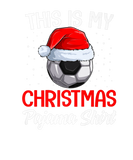 Discover This Is My Christmas Pajama Soccer Ball Santa Hat